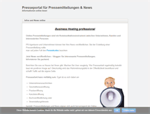 Tablet Screenshot of pressemitteilungen-news.de